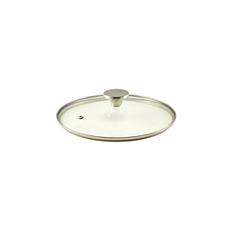 GenWare Round Clear Glass Lid For Cast Aluminium Casserole Dish 24cm