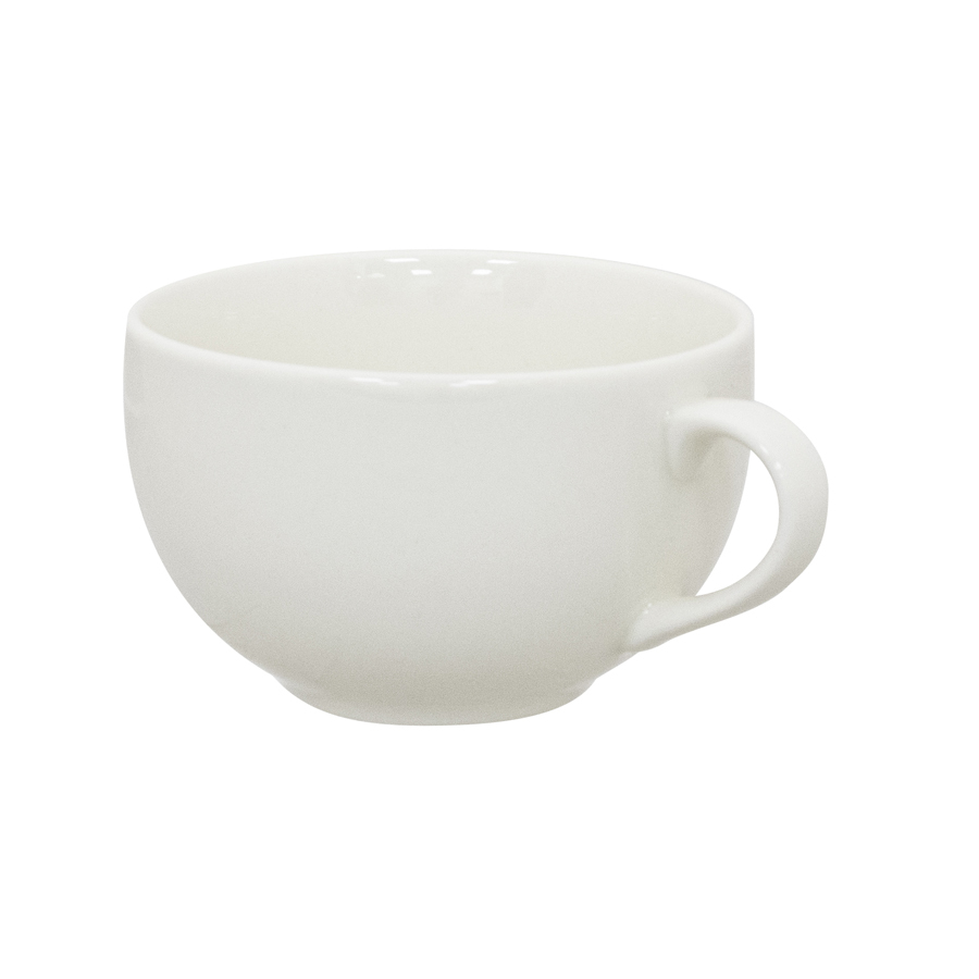 Crème Renoir Vitrified Porcelain White Cup 34cl 12oz