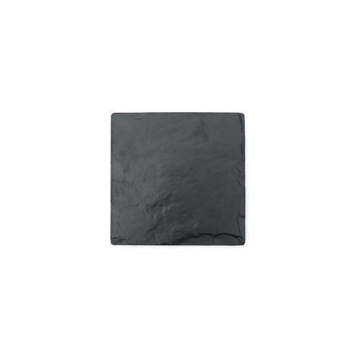 Steelite Melamine Black Slate Square Platter 25.4cm