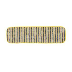 Rubbermaid HYGEN™Microfibre Scrubber Mop Head Yellow & Blue W40 x H1.6 x D14cm