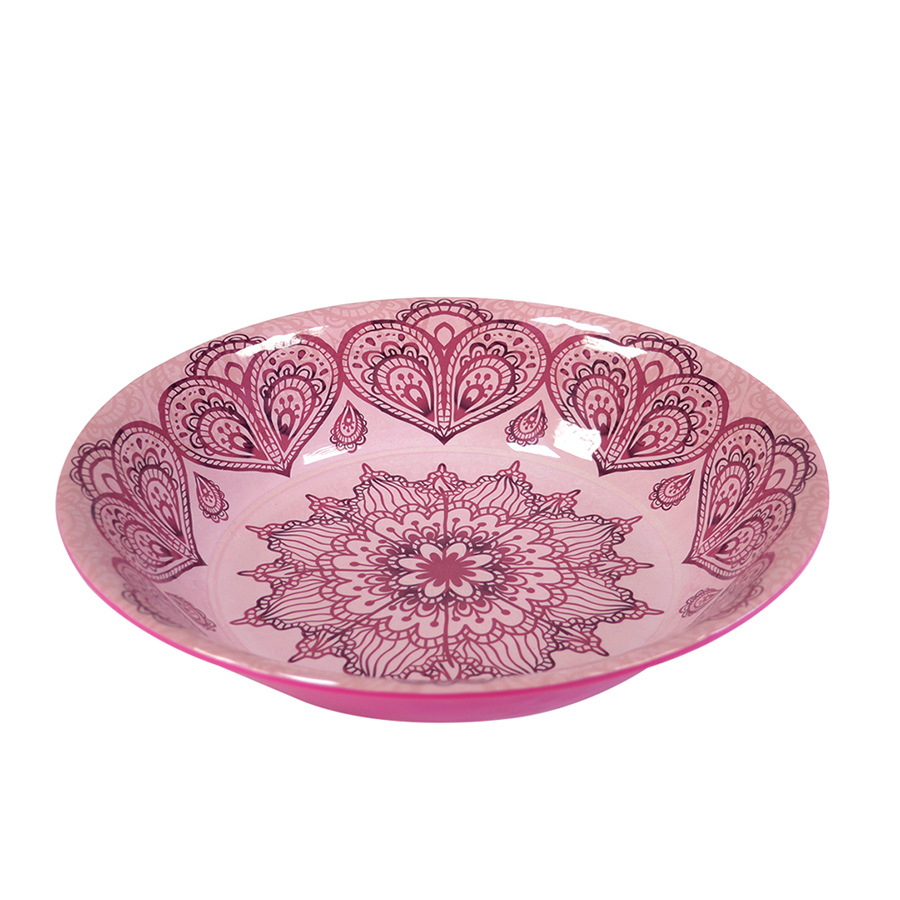 Mehndi Pink Bowl 35cm 3.5Ltr