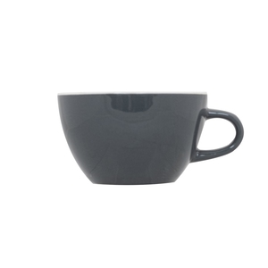 Superwhite Café Porcelain Grey Bowl Shaped Cup 45.4cl 16oz