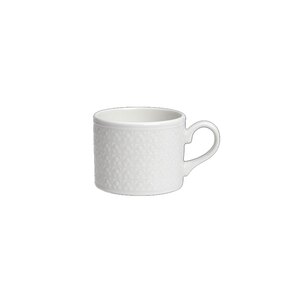 Steelite Bead Vitrified Porcelain White Cup Accent 22.75cl