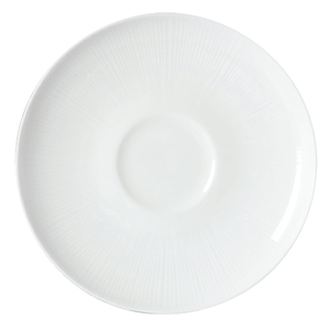 Nikko Flash Bone China White Round Large Saucer 15cm