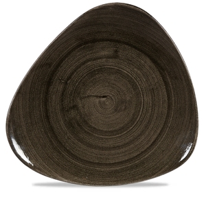 Stonecast Patina Iron Black Lotus Plate 31.1cm