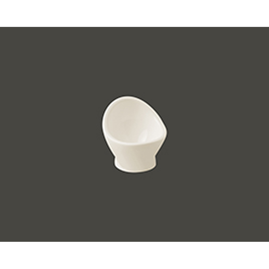 Rak Minimax Vitrified Porcelain White Egg Cup 5.2x4.9cm