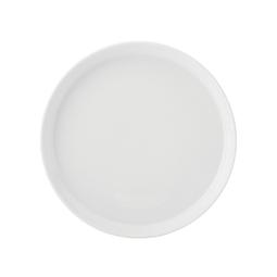 Utopia Titan Porcelain White Round Opus Plate 24cm 9.5 Inch