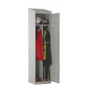 Clean & Dirty Locker - Camlock - Slope Top - Light Grey Door