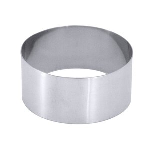 Contacto Mousse Ring Seamless Stainless Steel 6.4x3cm