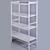 Polymer Shelf Unit - 4 Tier - 1216 x 577 x 1700mm