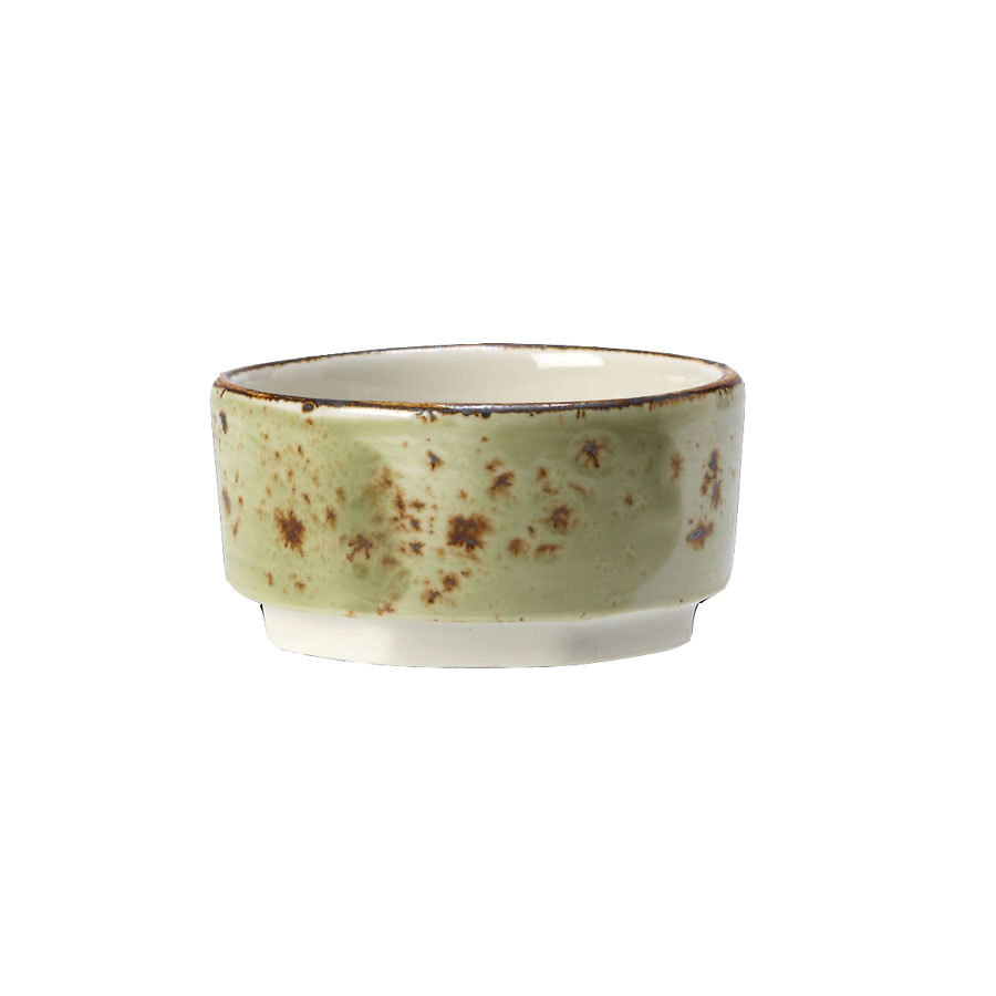 Steelite Craft Vitrified Porcelain Green Round Tasters Dipper 6.5cm