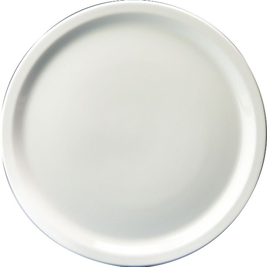 Churchill Nova Vitrified Porcelain White Round Pizza/Cake Plate 34cm