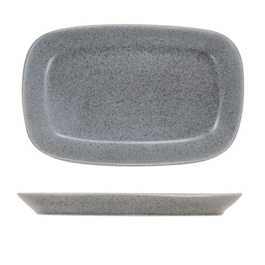 Artisan Kernow Vitrified Stoneware Grey Rectangular Platter 27.6cm