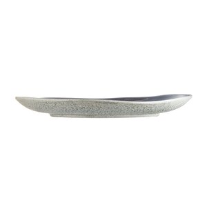 Arcoroc Rocaleo Porcelain Dark Grey Organic Round Plate 27.5cm