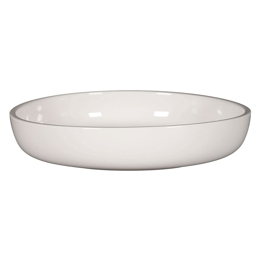 Rak Ease Vitrified Porcelain White Round Deep Plate 24cm 125.5cl