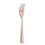 Amefa Austin PVD Copper 18/0 Stainless Steel Table Fork