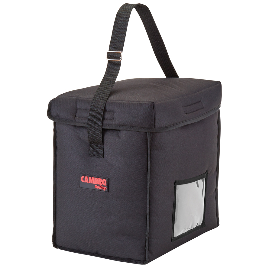 Cambro Go Bag Top Loading Black Nylon Small 230x330x330mm