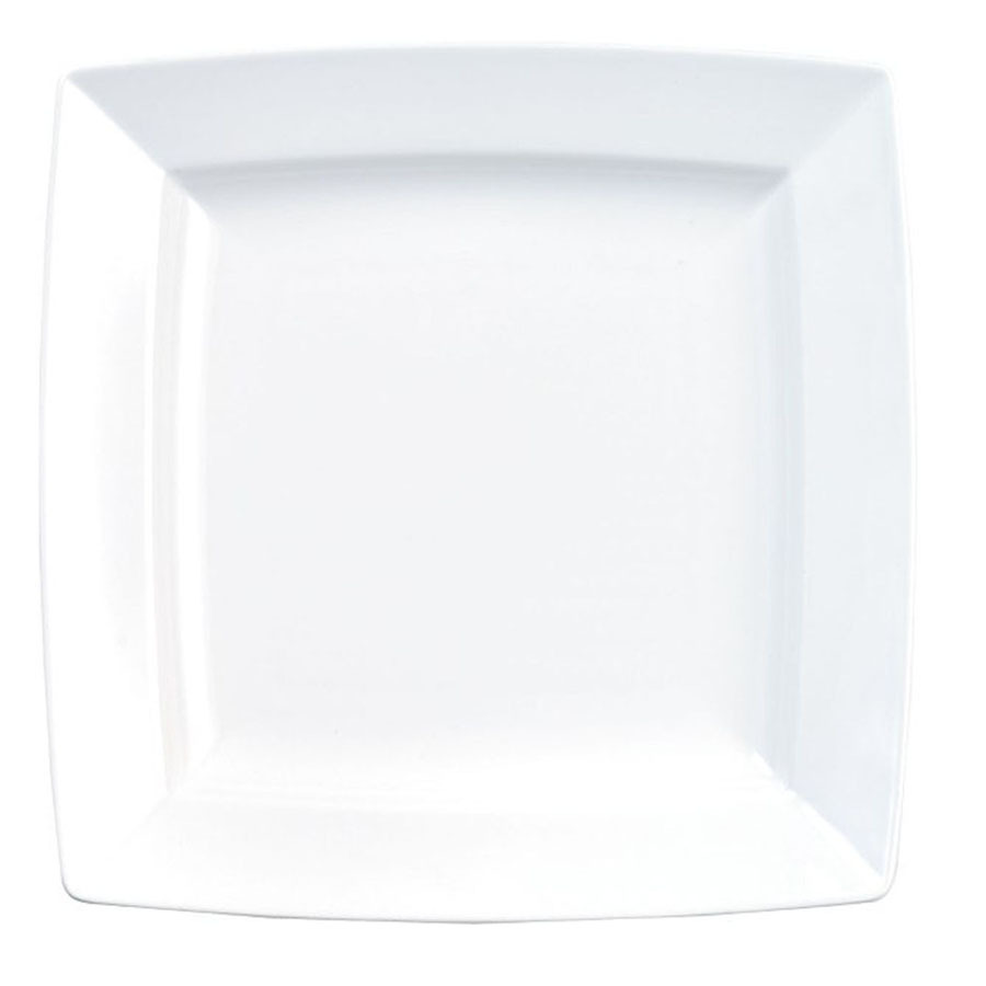Energy Plate Square White 28.6 x 28.6cm