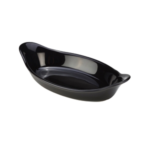 Oval Eared Dish 16.5cm Black