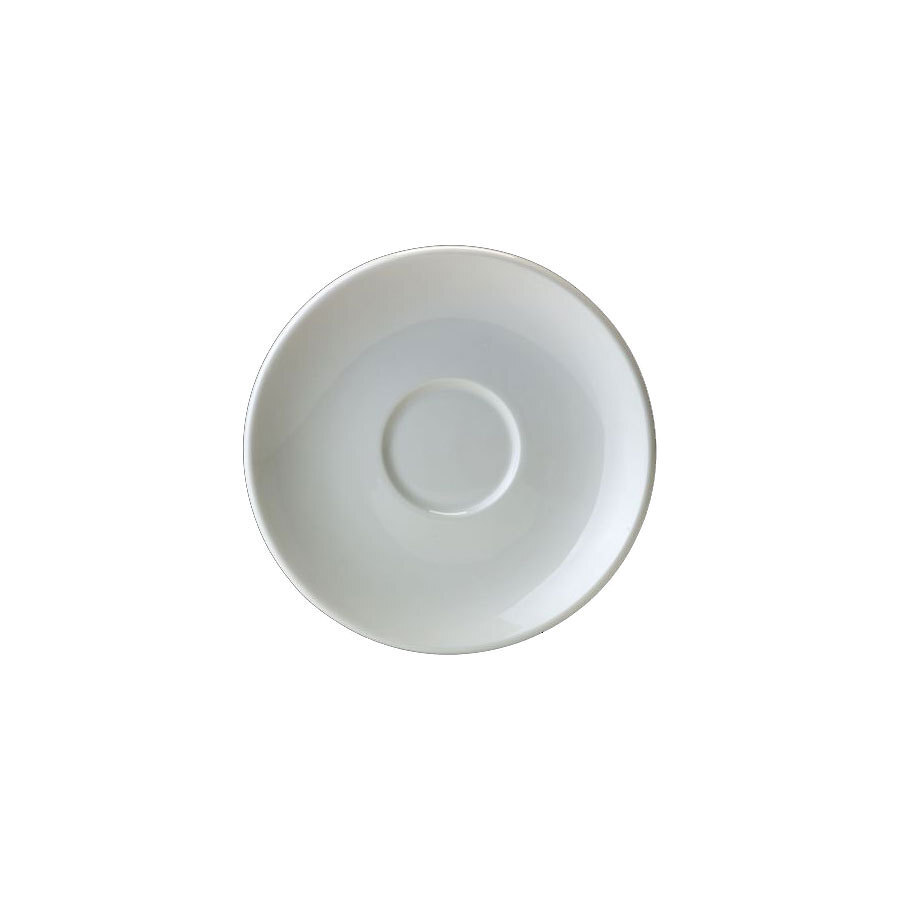 Steelite Liv Vitrified Porcelain White Round Saucer 15cm 6 Inch