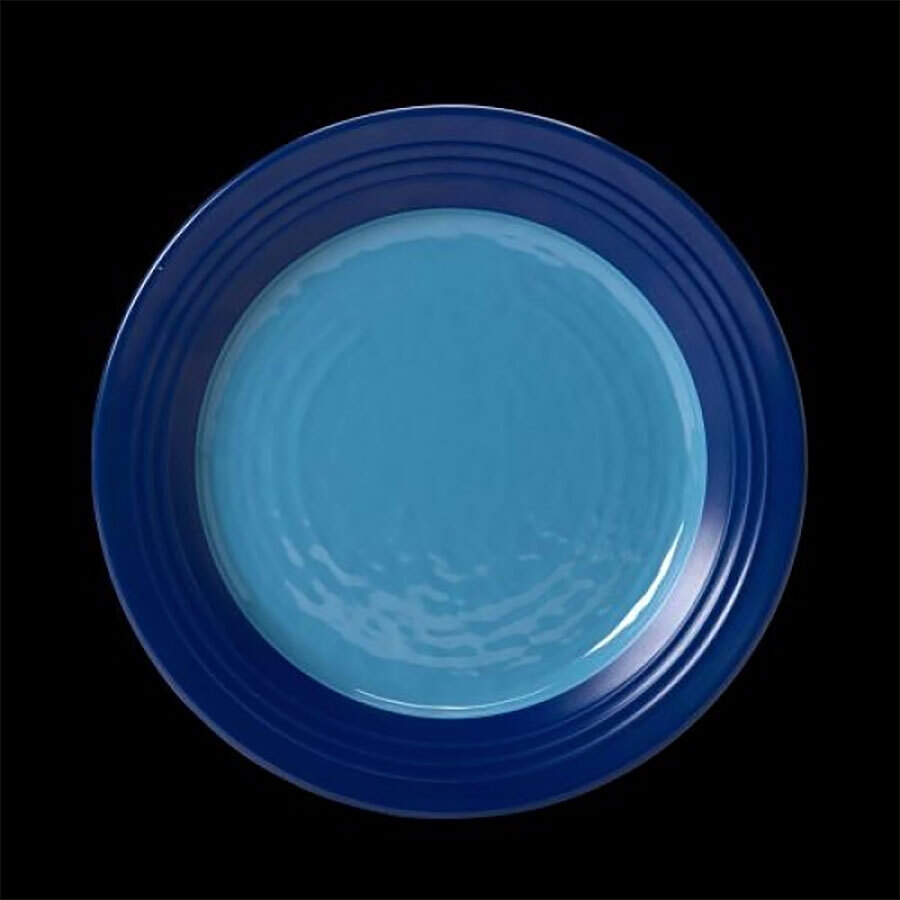 Steelite Freedom Melamine Blue Round Plate 16.5cm