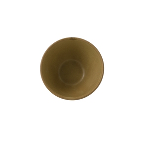 Churchill Nourish Vitrified Porcelain Petra Sand Round Contour Deep Bowl 10.2cm 8.4oz