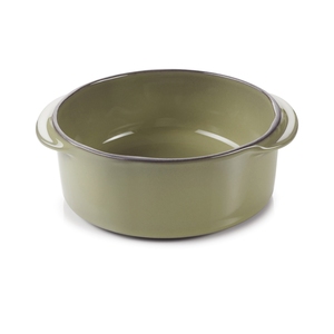 Revol Caractere Ceramic Cardamom Cocotte Without Lid 14x12x5cm 25cl
