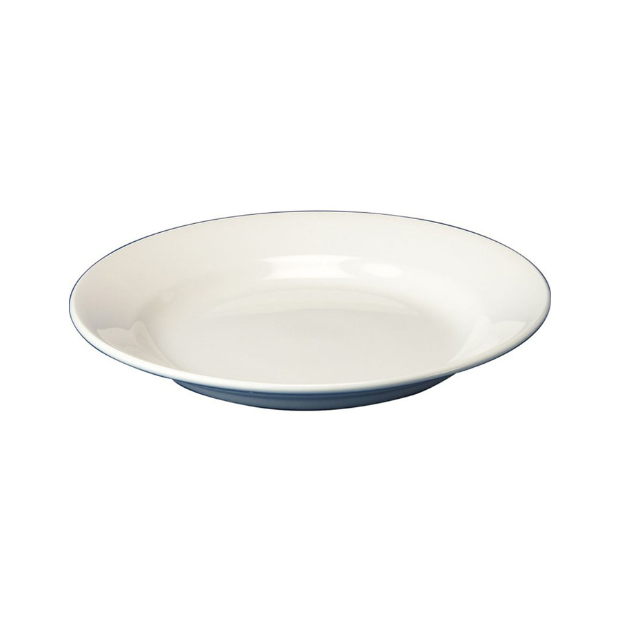 Churchill Mediterranean Vitrified Porcelain White Round Dish 28.5cm