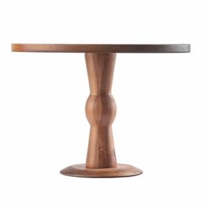 TableCraft Acacia Collection Round Cake Stand 31.5x22.5cm