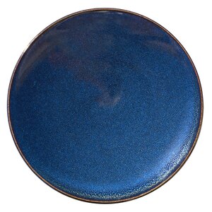Jars Tourron Stoneware Indigo Round Plate 32.5cm