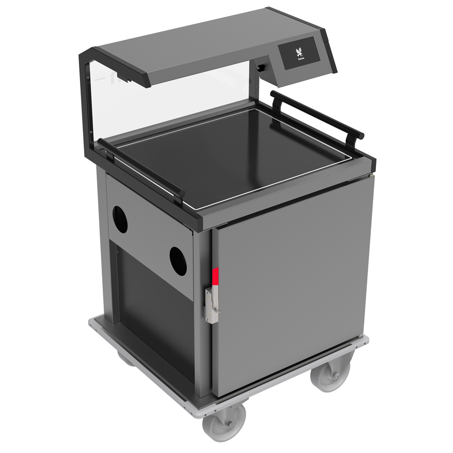 Falcon Vario-Therm F1H Meal Delivery Trolley - Heated