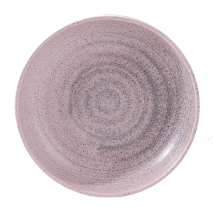 Artisan Armeria Vitrified Stoneware Round Pink Low Bowl 20cm