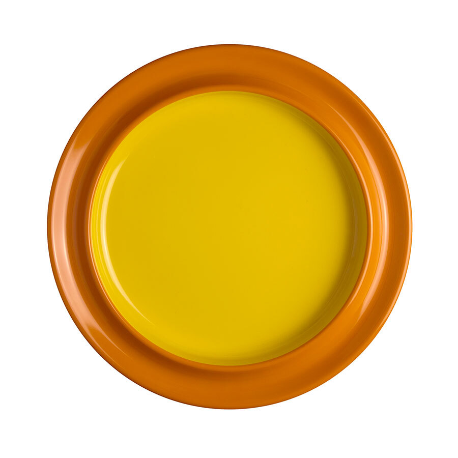 Steelite Freedom Melamine Yellow Round Plate 25cm 10 Inch