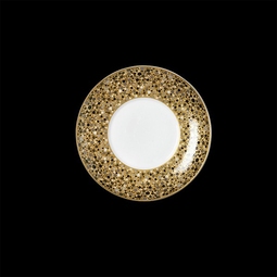 William Edwards Fizz Bone China Gold Round Tea Sacuer 16cm
