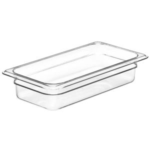 Cambro Gastronorm Container 1/3 Clear Polycarbonate 176x65mm