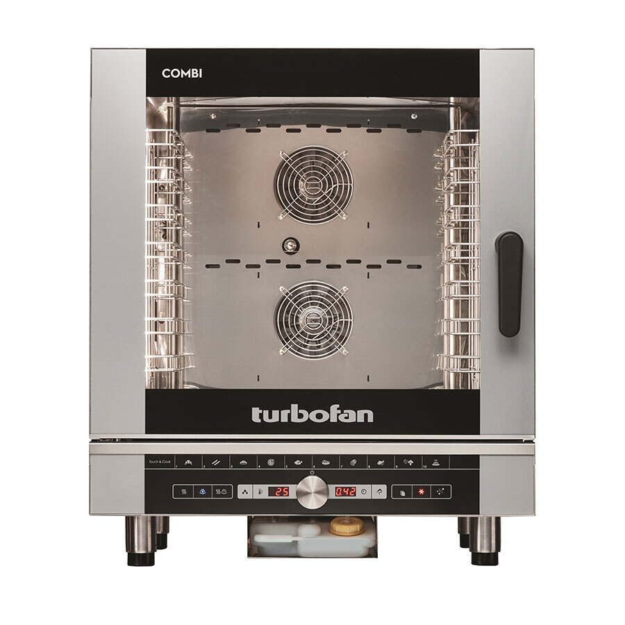 Turbofan 40 Series EC40D7 Combination Oven - Electric - 7 x 1/1 Gastronorm - Touch Controls