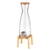 Juice Dispenser Glass With Wood Base 4.5L