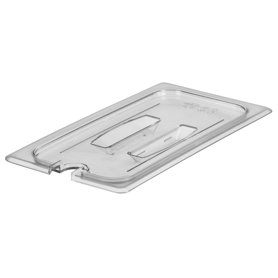 Gastronorm Notched Lid Polycarbonate 1/3 Clear