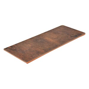 Rustic Wood Melamine Platter 346 x 140 x 7.5mm