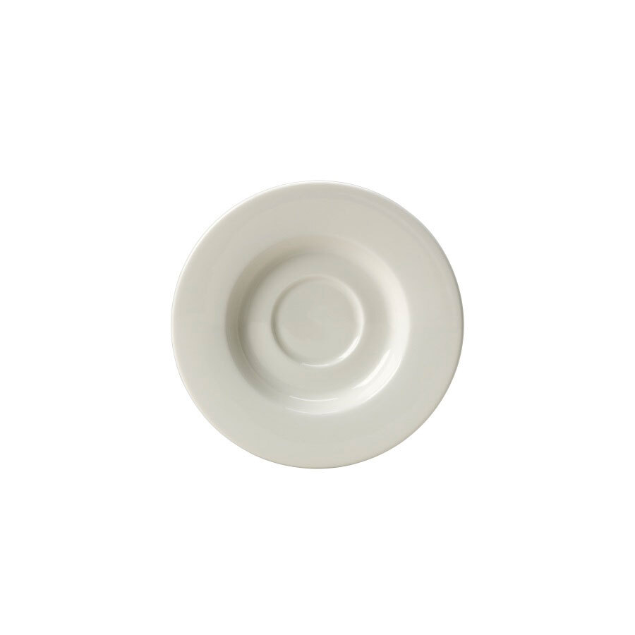 Steelite Monaco Vitrified Porcelain White Round Saucer 6.5 Inch