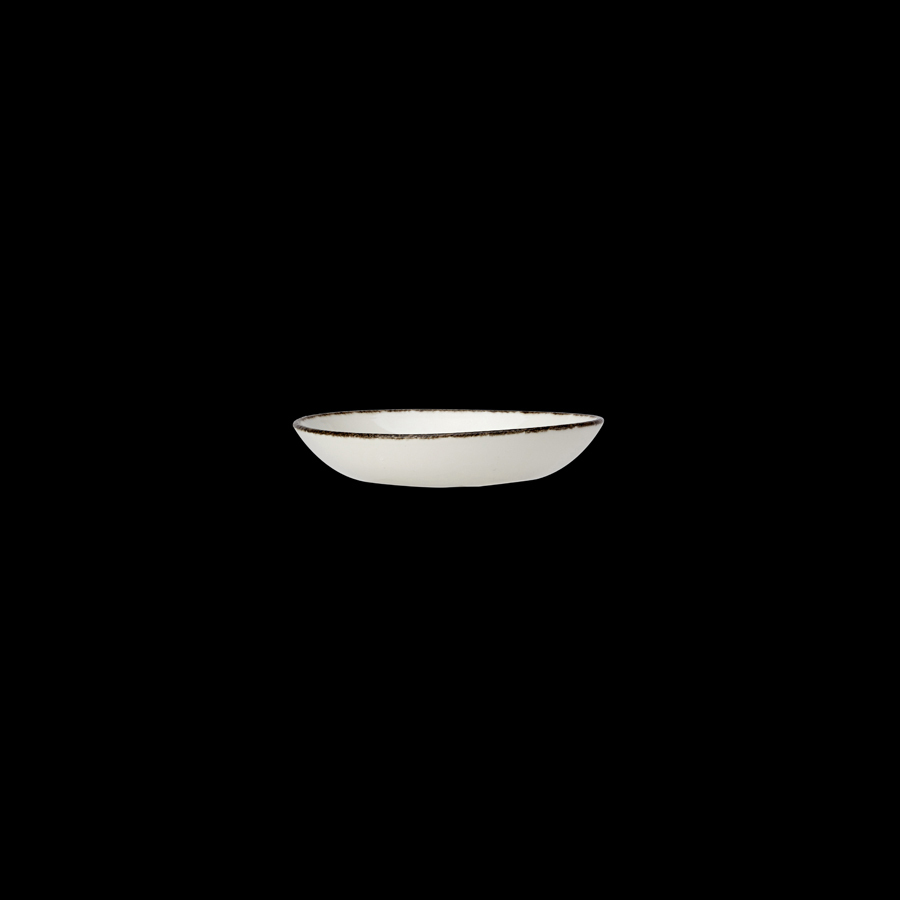 Steelite Charcoal Dapple Vitrifird Porcelain Round Coupe Bowl 13cm 5 Inch