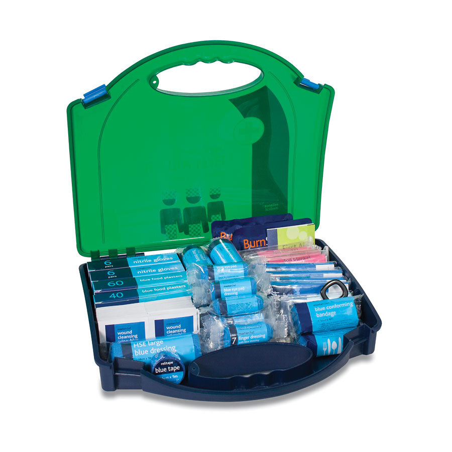 BS8599-1 Large Catering Kit In Green Aura3 Box