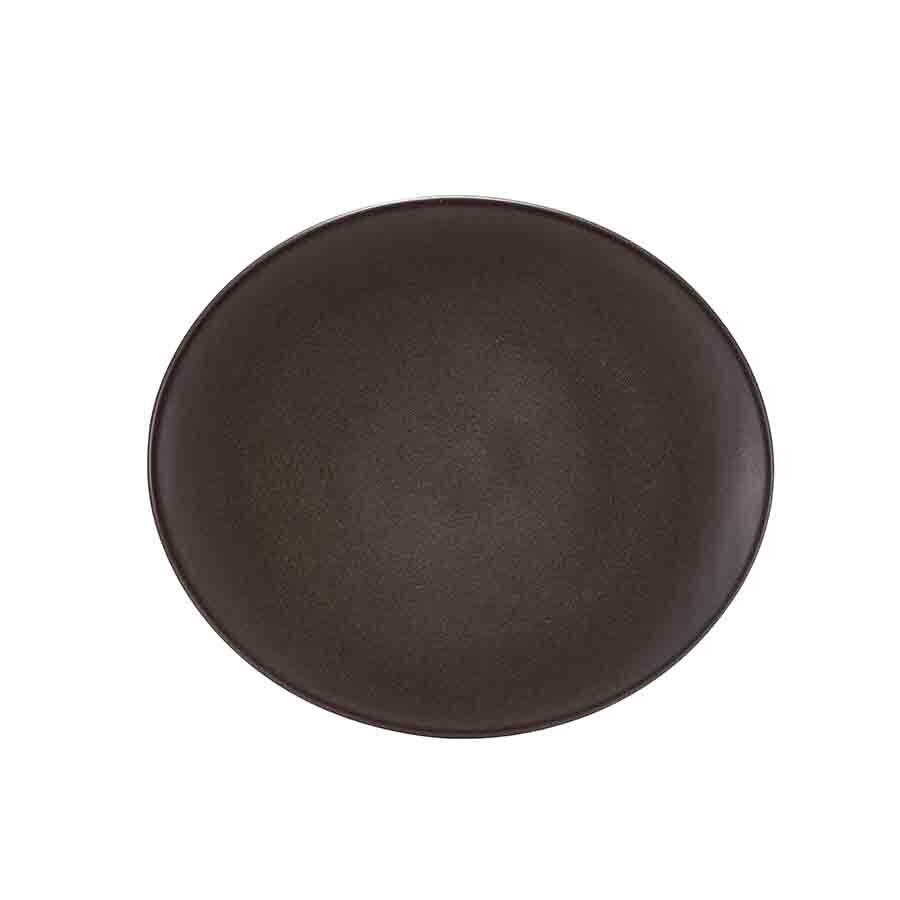 Terra Stoneware Antigo Oval Plate 25x22cm