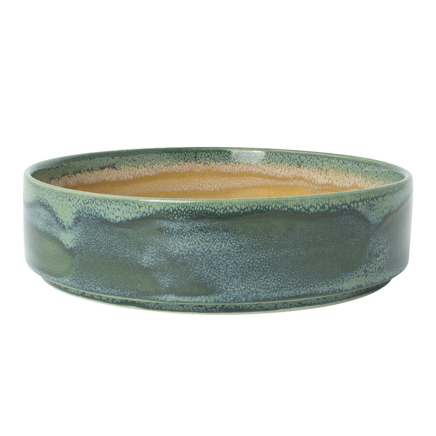 Steelite Aurora Vitrified Porcelain Round Revolution Jade Stacking Plate 20.25cm