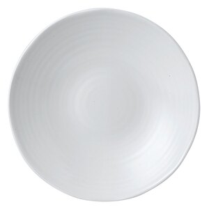 Dudson Vitrified Porcelain White Organic Round Coupe Bowl 27.9cm 135cl 47.5oz