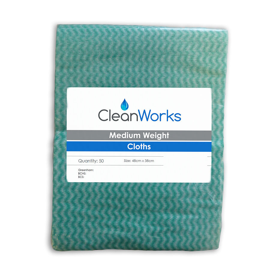 Cleanworks Medium Weight General Purpose Cloth Green