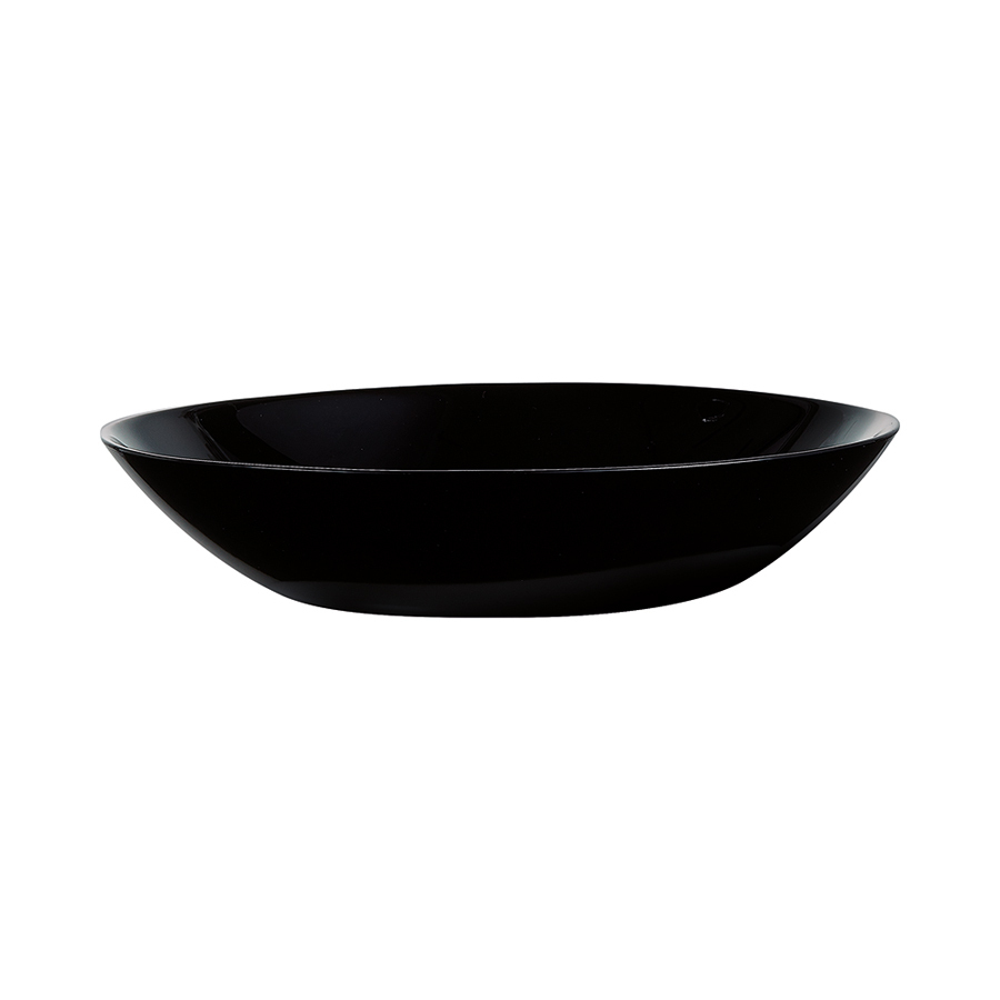 Evolutions Black Coupe Rimless Bowl 20cm