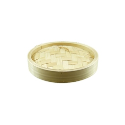 Bamboo Round Steamer Cover 5in