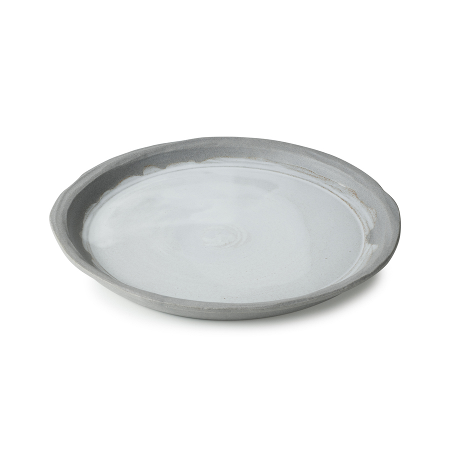 Revol No.W Ceramic Arctic White Round Dinner Plate 23.5cm
