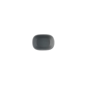 Churchil Emerge Vitrified Porcelain Seattle Grey Rectangular Deep Dish 12x9x3.3cm
